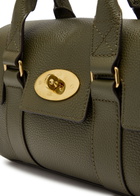 Mulberry Heritage Bayswater Mini Grained Leather Cross-body bag - Green - One Size