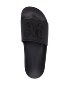 PALM ANGELS - Monogram Pool Sliders