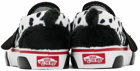 Vans Baby Black & White Dog Slip-On V Sneakers