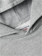 Pasadena Leisure Club - Pasadena Printed Cotton-Blend Jersey Hoodie - Gray