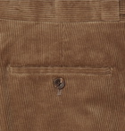 Kingsman - Tan Slim-Fit Cotton-Corduroy Trousers - Brown