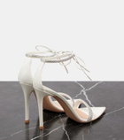 Gianvito Rossi Bridal 85 embellished leather pumps
