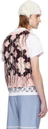 Charles Jeffrey LOVERBOY Pink Guddle Vest