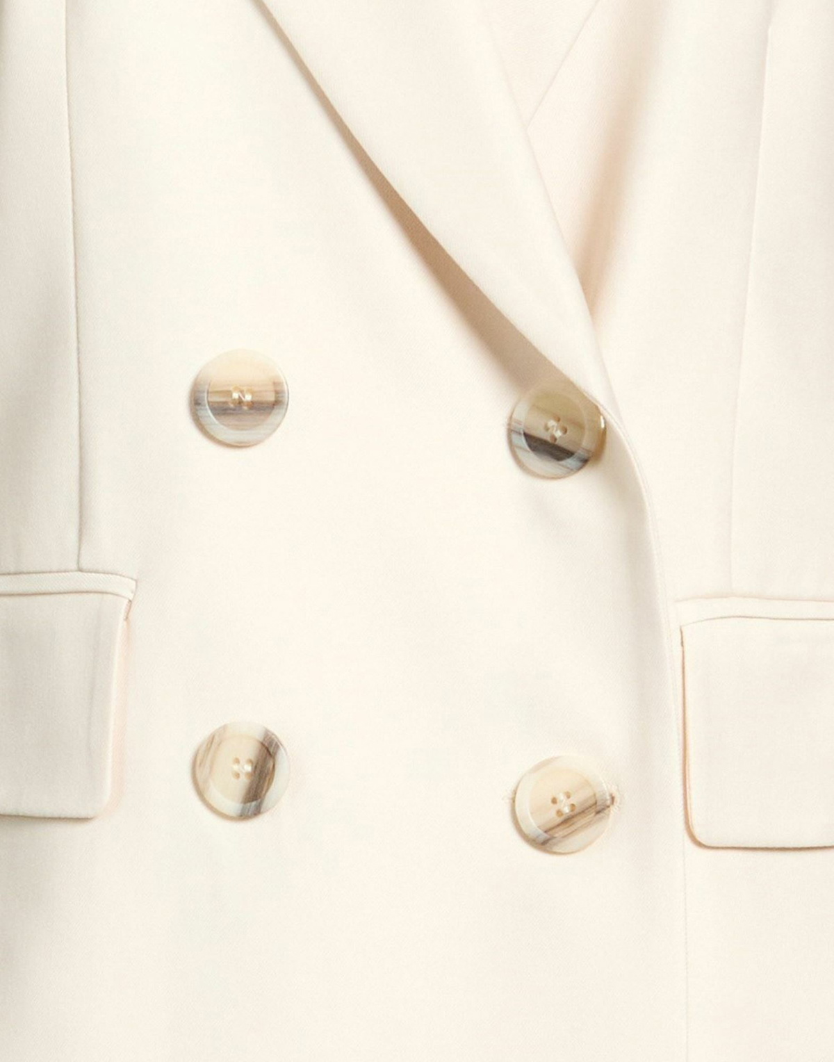 Peserico Womens Blazer Cream