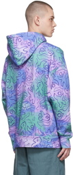 Isabel Marant Purple & Green Viley Hoodie