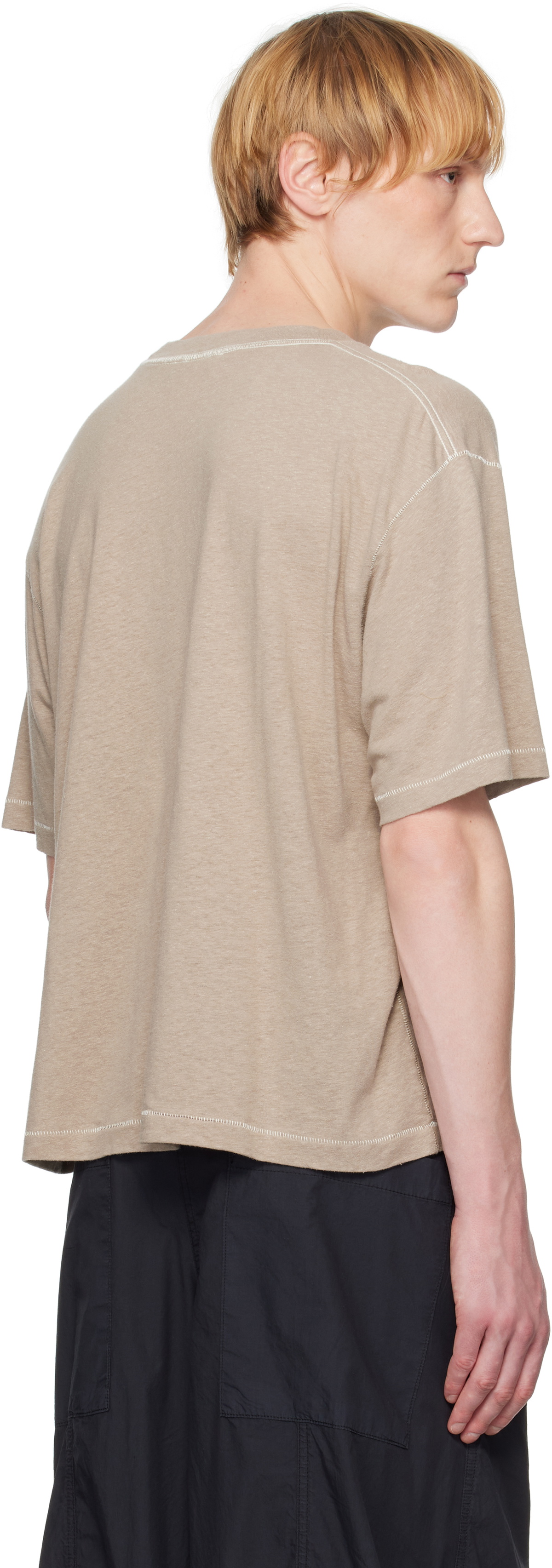 HOPE Taupe Boxy T-shirt