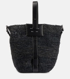 Proenza Schouler White Label Sullivan raffia bucket bag