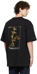 Tom Wood Black Floral Long Sleeve T-Shirt