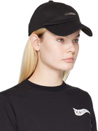 JACQUEMUS Black Le Papier 'La Casquette Rond' Cap