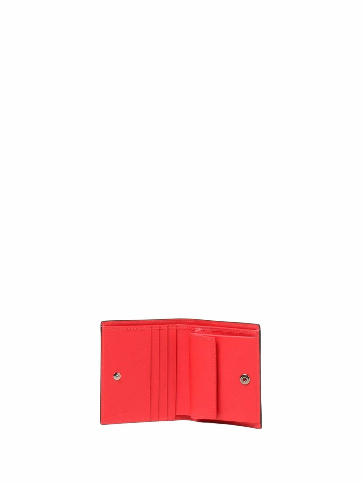 Christian Louboutin Wallet Paros Spike Wallet In Leather