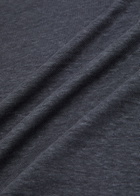 Paige Shelton Linen Polo Shirt Blue