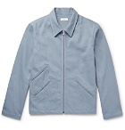 Fanmail - Cotton-Twill Blouson Jacket - Blue