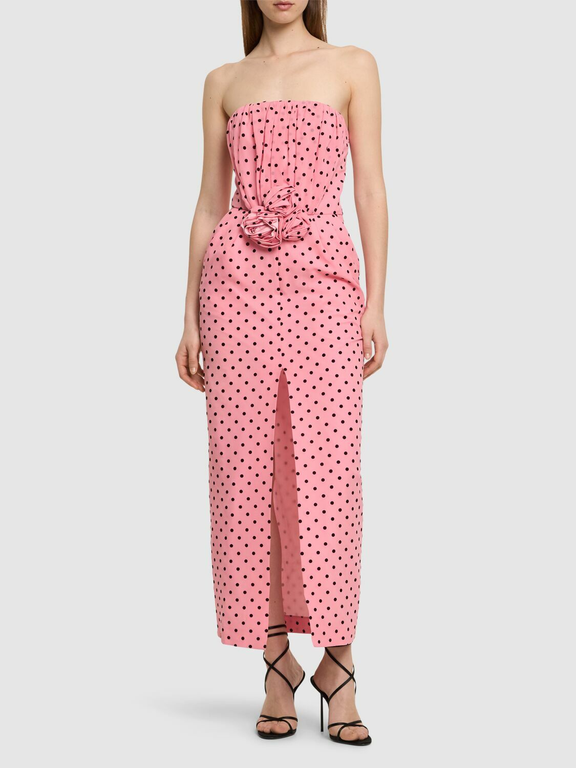 flocky dot pants dress | ANDRESD