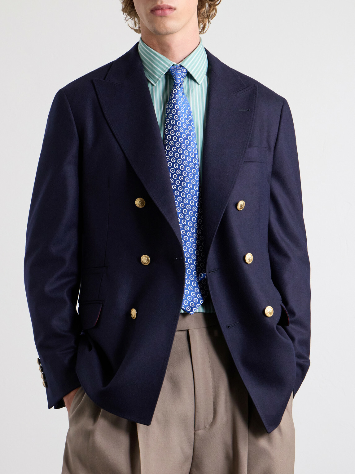Charvet - 8.5cm Silk-Jacquard Tie