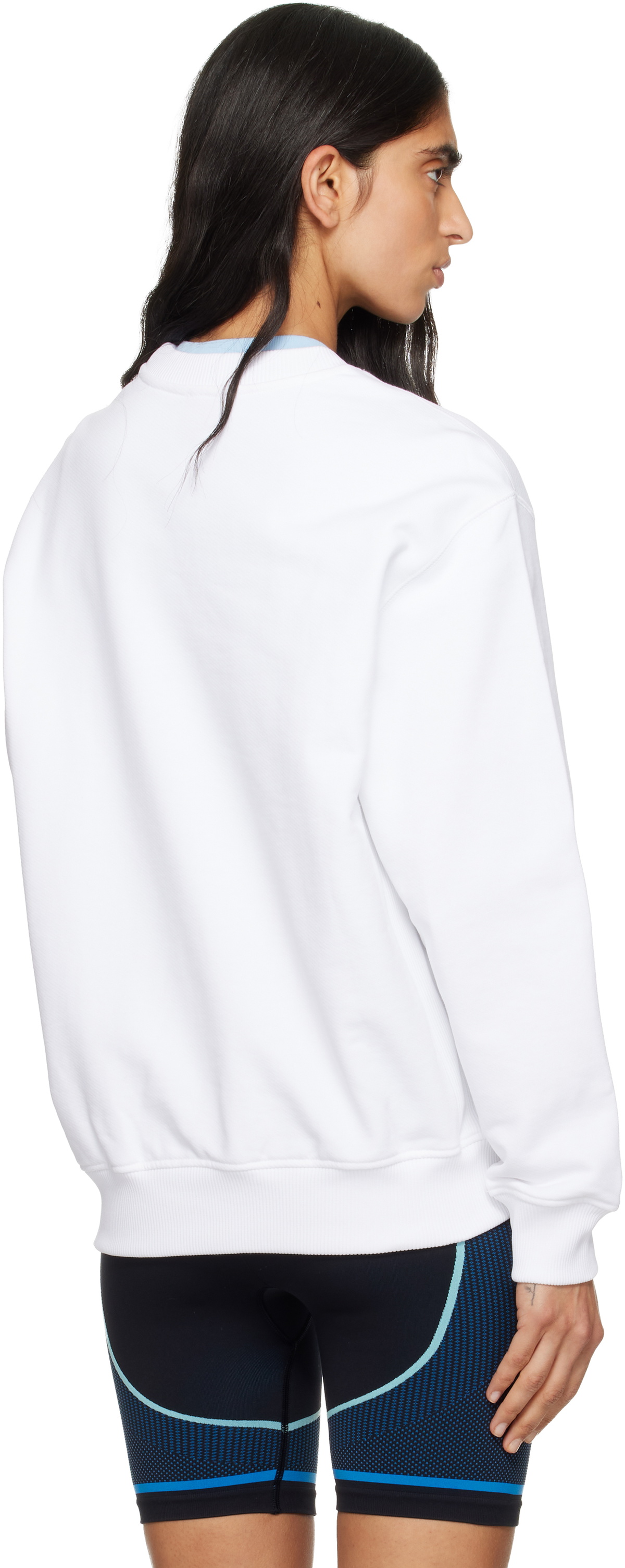Casablanca White Ski Sweatshirt