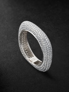 Greg Yuna - 18-Karat White Gold Diamond Ring - Silver