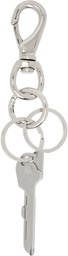 Martine Ali SSENSE Exclusive Silver Utility Link Keychain