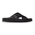 Officine Creative Black Agora 003 Sandals