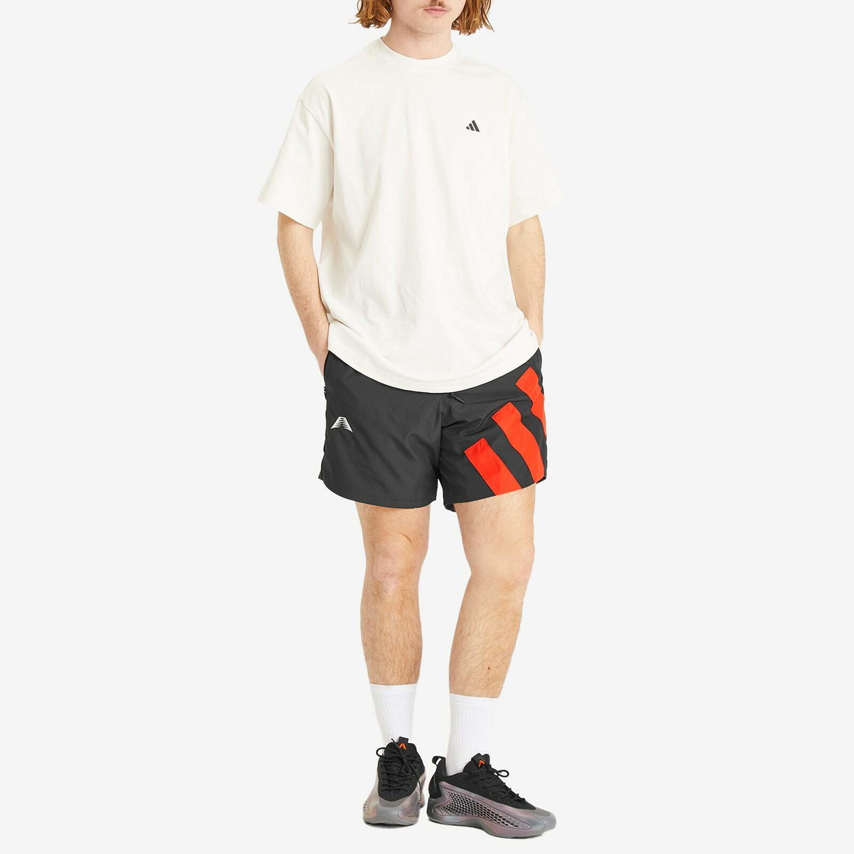 Adidas Men's Anthony Edwards Foundation Shorts in Black adidas