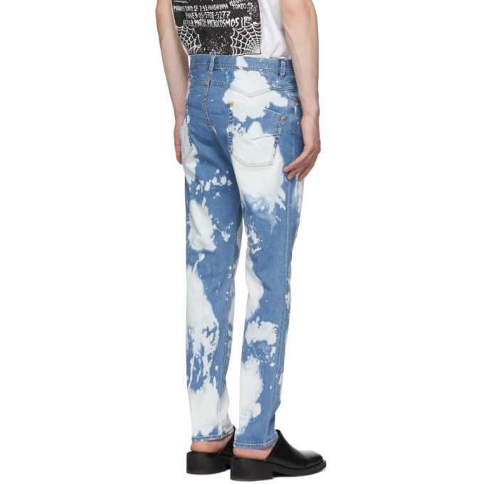 Wheir Bobson Blue Chem Bleach Slim Jeans