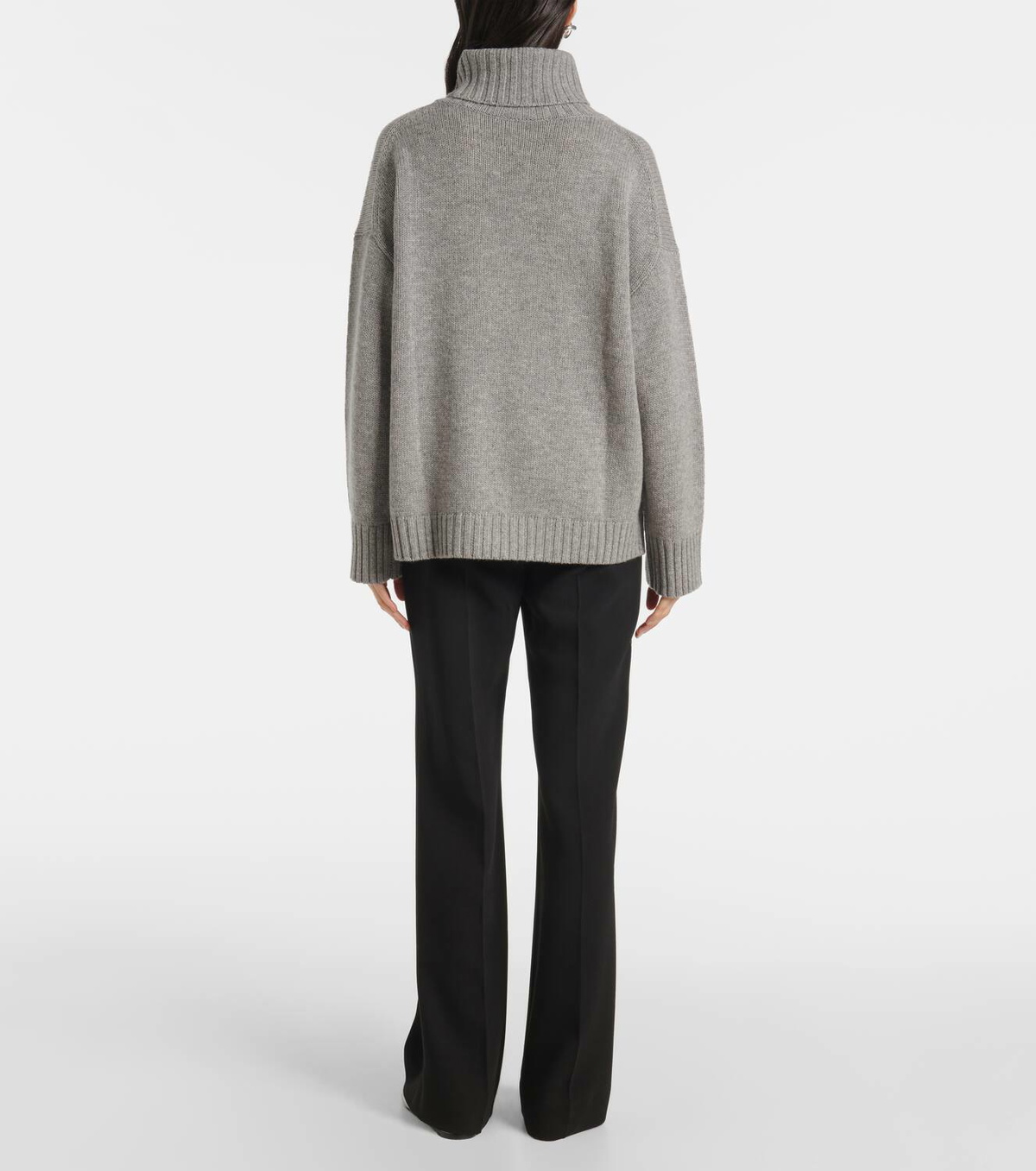 Jardin des Orangers Wool and cashmere turtleneck sweater