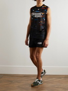 Missoni - Piped Logo-Embroidered Shell Shorts - Black