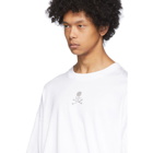 mastermind WORLD White Crystal Logo T-Shirt