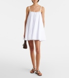 Staud Cecily cotton minidress