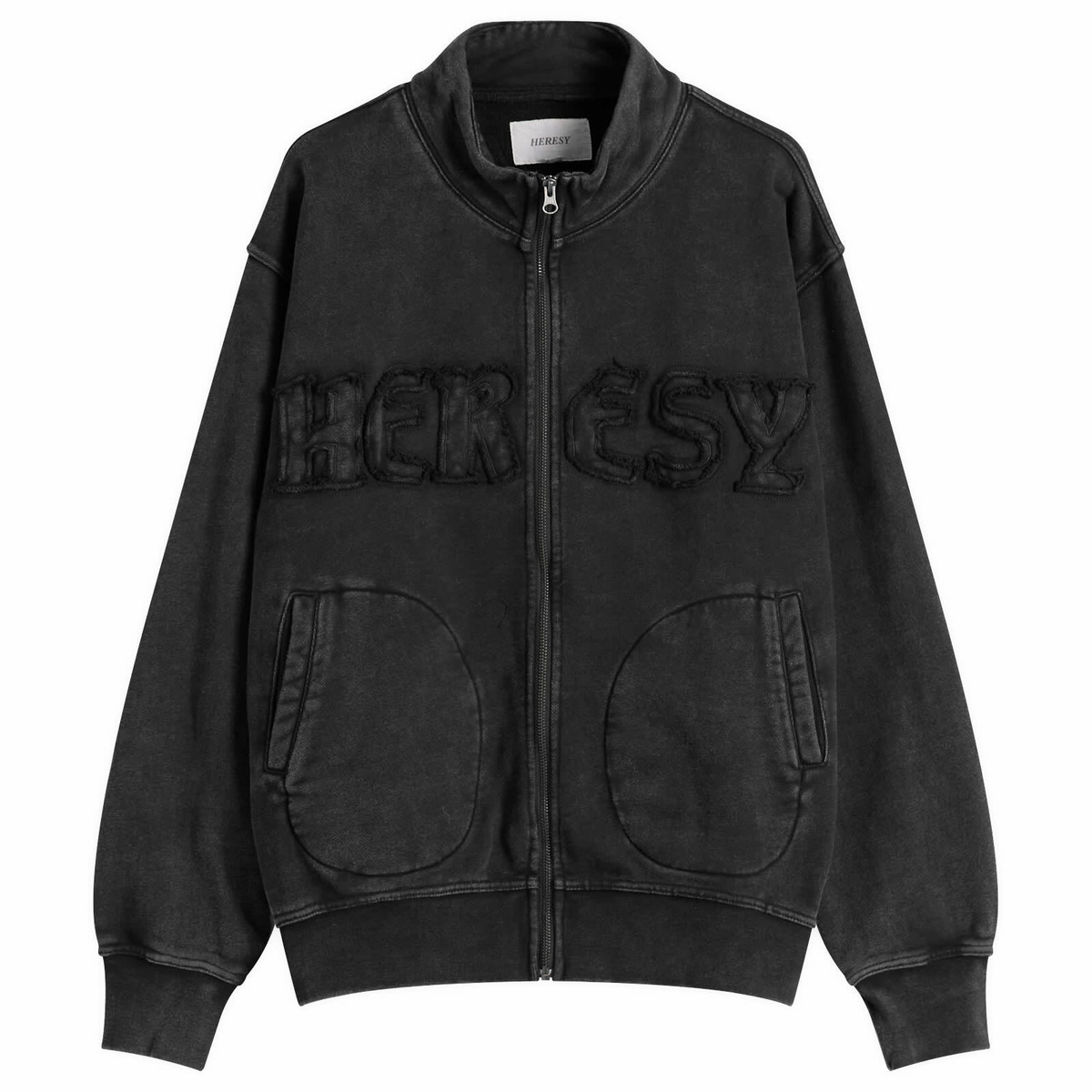 Heresy Men's Dust Zip Sweatshirt in Ash