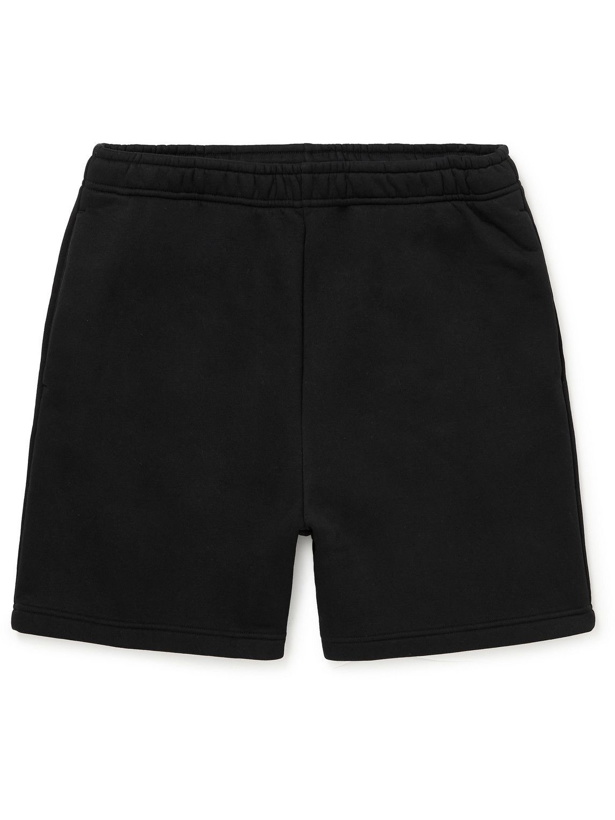 Photo: Acne Studios - Ripold Cotton-Blend Jersey Shorts - Black