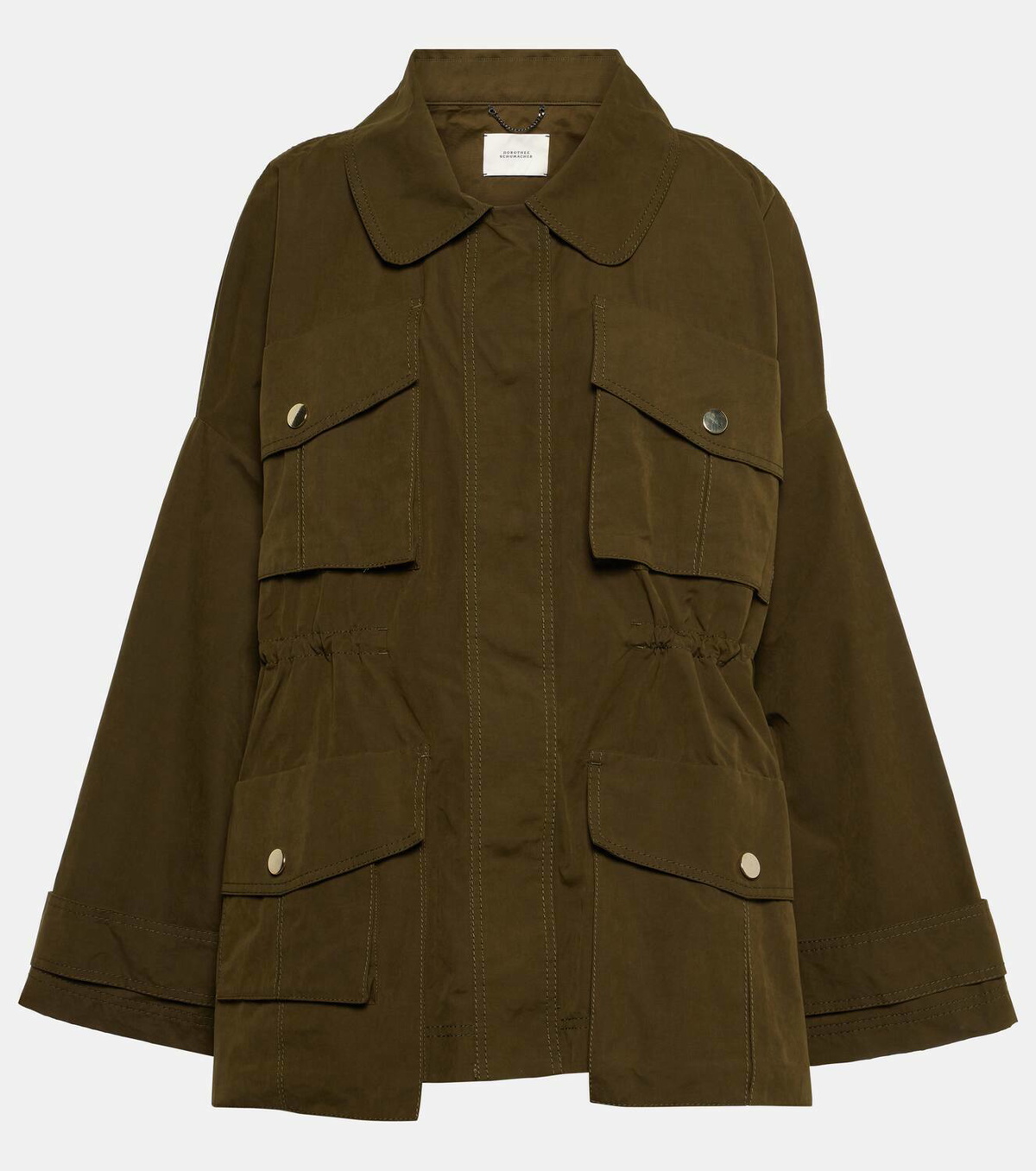 Dorothee Schumacher Adventurous Movement cotton-blend parka