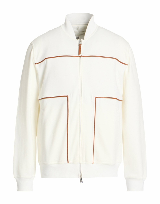 Photo: Brunello Cucinelli Mens Sweatshirt in Off white