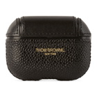 Thom Browne Black Leather AirPods Pro Case
