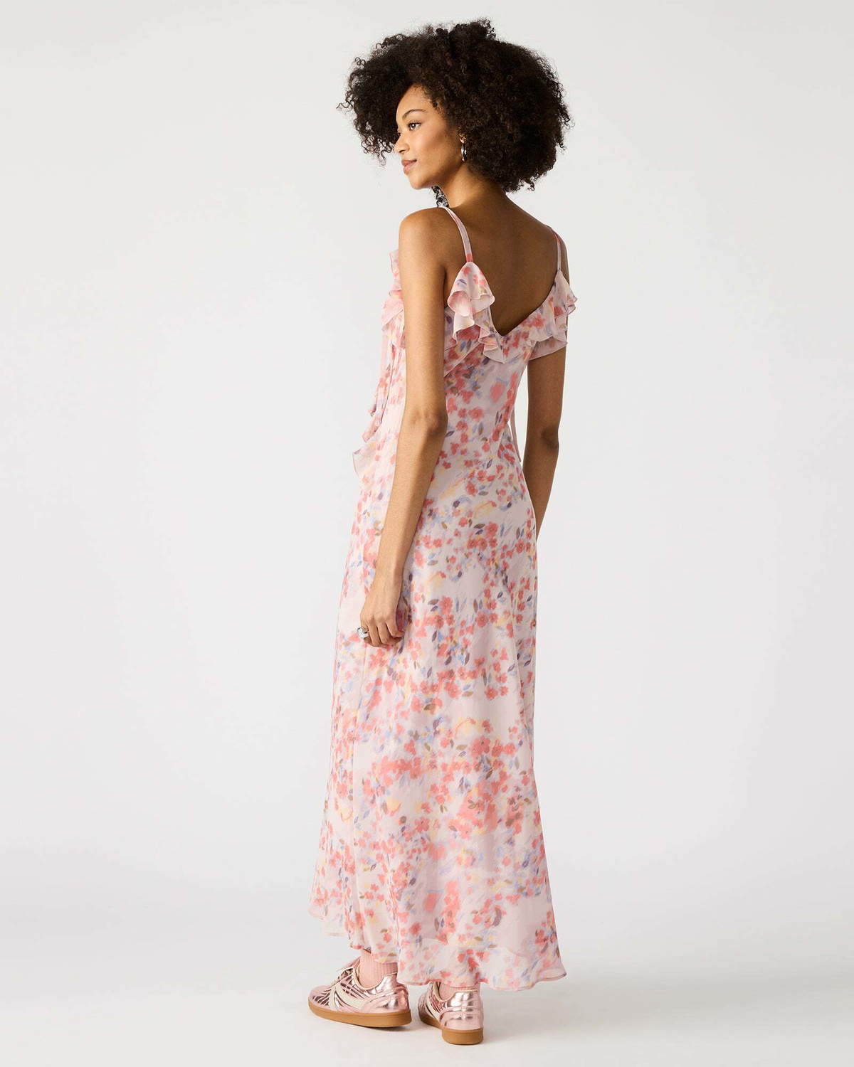 Steve Madden Adalina Dress Floral in Lavender