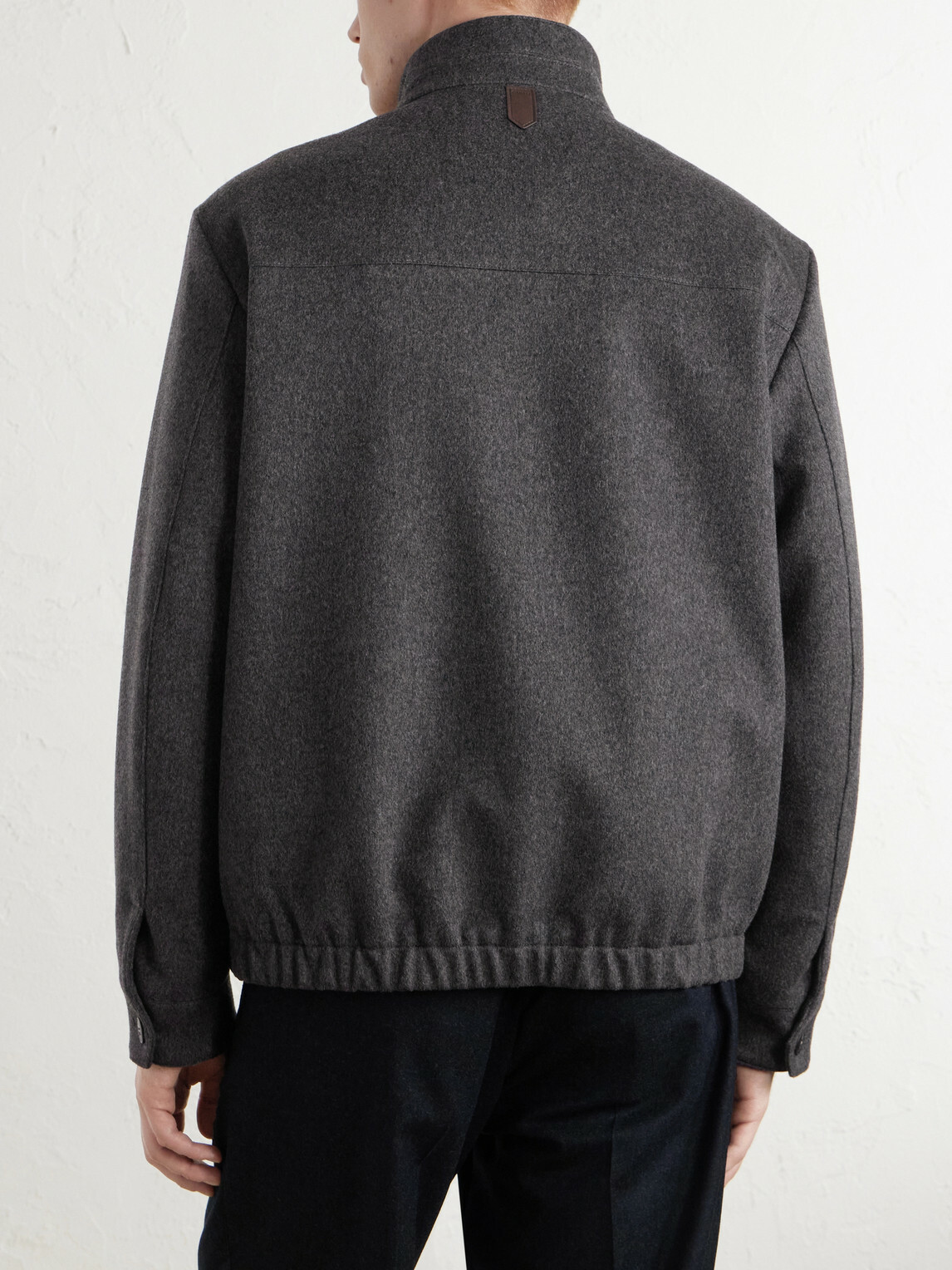 Canali - Wool Blouson Jacket - Gray