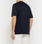 Kiton - Slim-Fit Cotton-Jersey T-Shirt - Blue