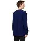 John Elliott Blue University Long Sleeve T-Shirt