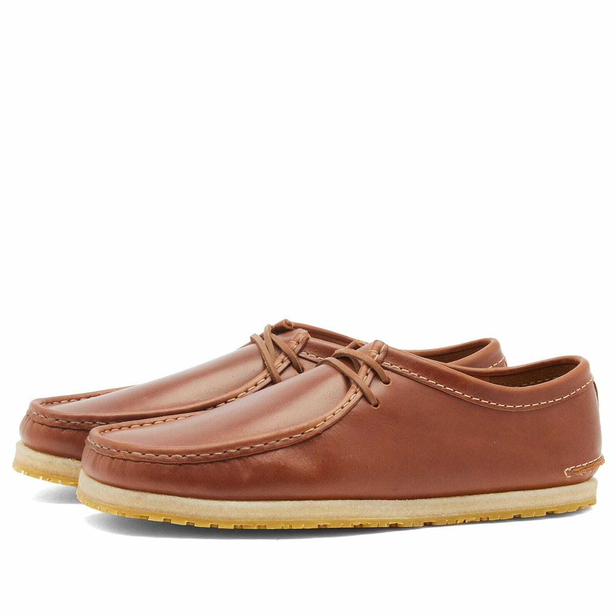 Clarks Originals Men's Godney Lace in Brown Leather Clarks