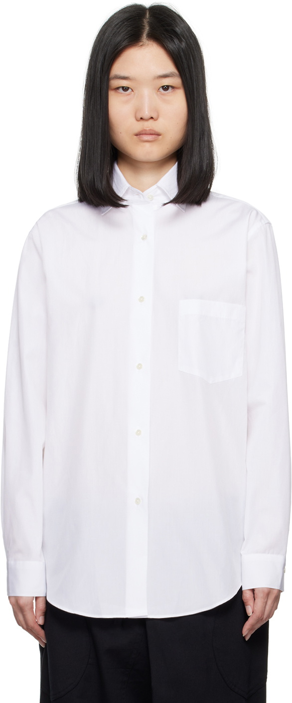 FLORE FLORE White Zoë Shirt