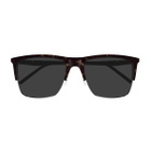 Saint Laurent Eyewear Saint Laurent Sl 768 Linea Sl Logo 003 Havana Grey Sunglasses