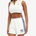 Adidas Women's Terry Short in Off White