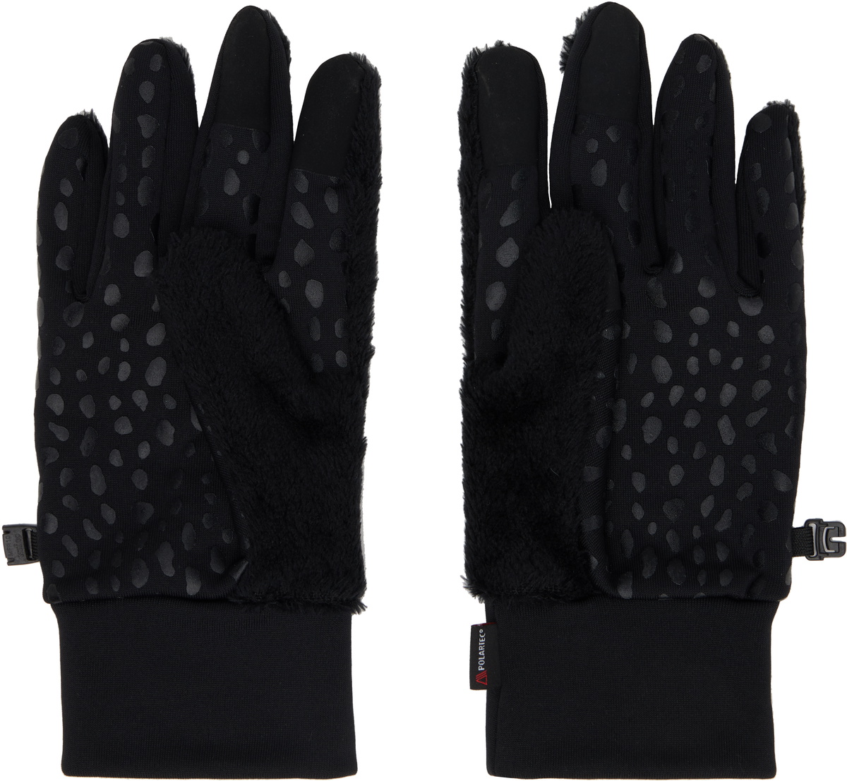 WACKO MARIA Black NAGNA Edition Polartec Gloves Wacko Maria