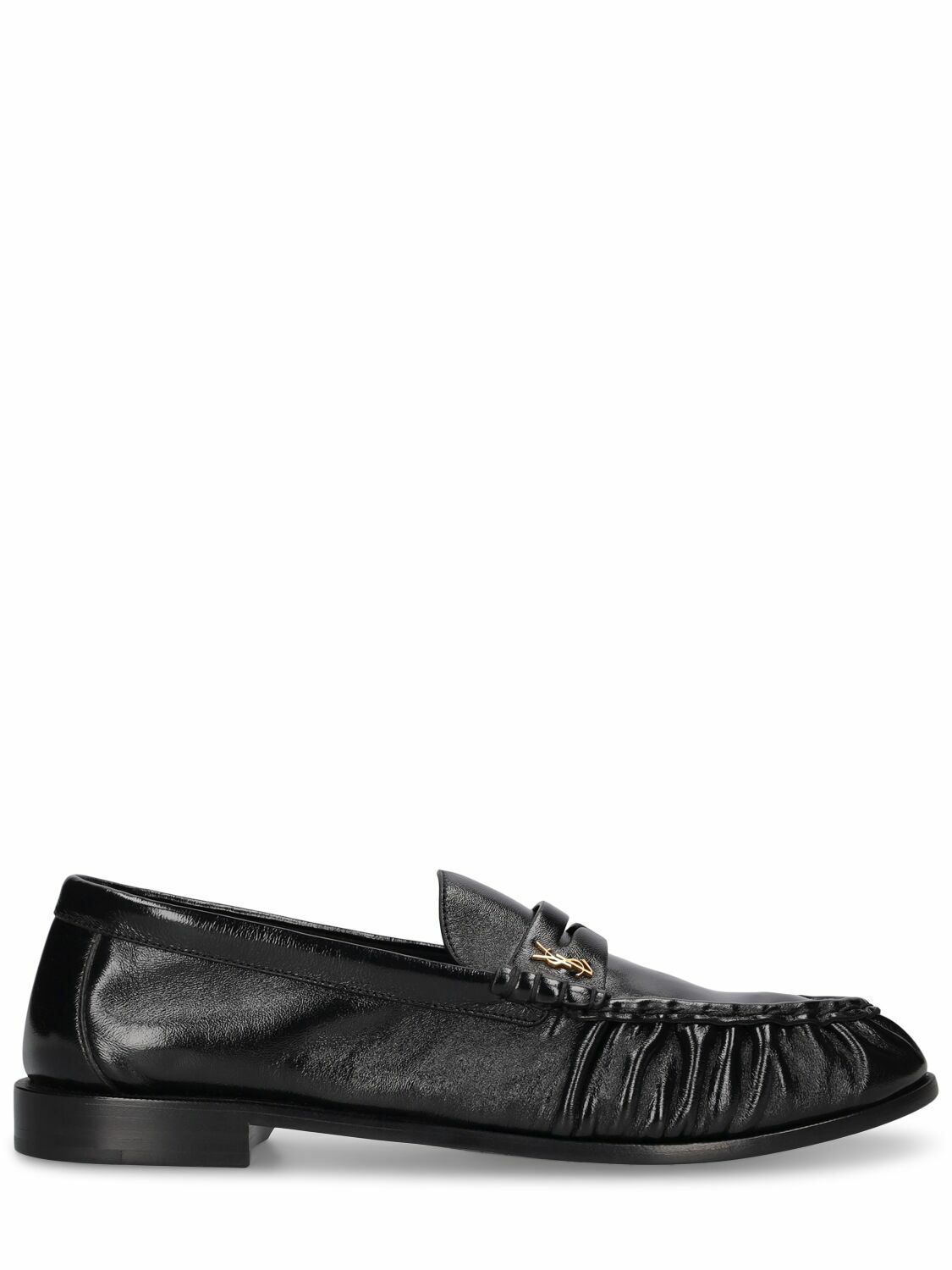 Photo: SAINT LAURENT - Le Loafer 15 Leather Moccasins