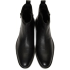 Hugo Black Bohemian Zip Boots
