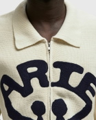 Arte Antwerp All Together Cardigan Beige Mens Zippers & Cardigan