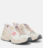 Golden Goose Lightstar leather-trimmed sneakers