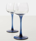Bitossi Diseguale set of 4 cordial glasses