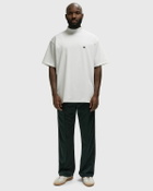 Needles S/S Mock Neck Tee - Poly Jersey White Mens Shortsleefe