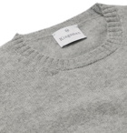 Kingsman - Mélange Cashmere Sweater - Gray