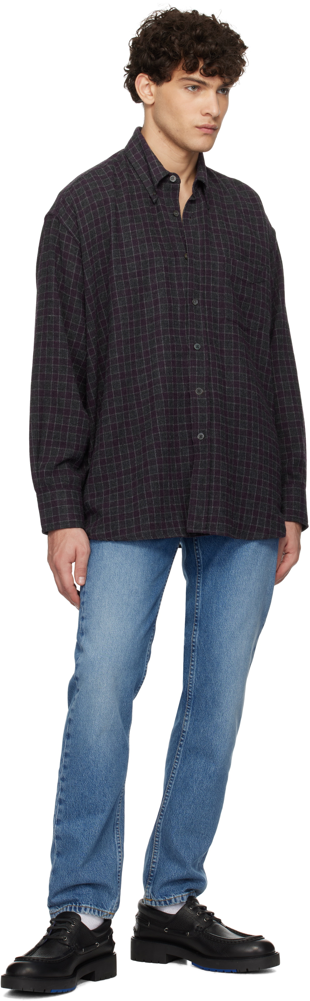 Nudie Jeans Blue Gritty Jackson Jeans
